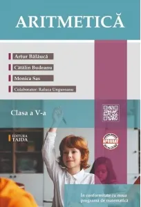 Coperta cărții Aritmetica. Clasa a V-a: Auxiliar + Brosura rezultate, indicatii, solutii, editia 2024
