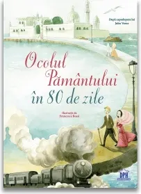 Coperta cărții Ocolul pamantului in 80 de zile
