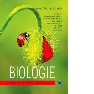 Coperta cărții Biologie. Manual pentru clasa a V-a