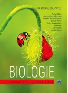 Coperta cărții Biologie. Manual pentru clasa a V-a