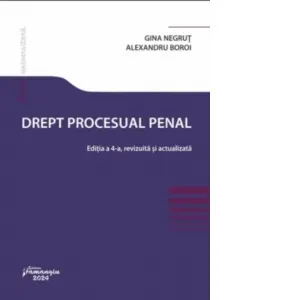 Coperta cărții Drept procesual penal. Editia a 4-a