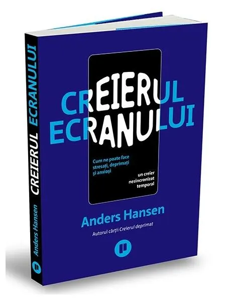 Coperta cărții Creierul ecranului