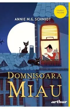 Coperta cărții Domnisoara Miau