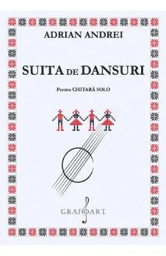 Coperta cărții Suita de dansuri pentru chitara solo