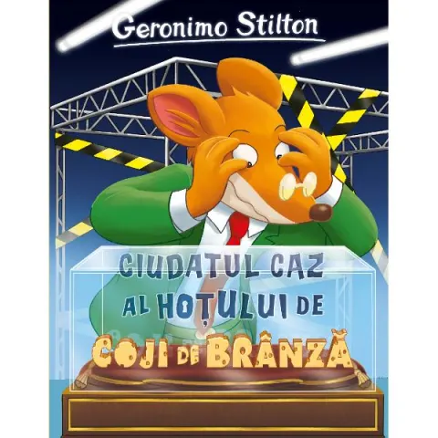 Coperta cărții Ciudatul caz al hotului de coji de branza
