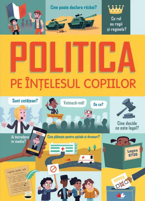 Coperta cărții Politica pe înțelesul copiilor