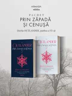 Coperta cărții Pachet Prin zăpadă și cenușă 2 vol. (Seria OUTLANDER, partea a VI-a)