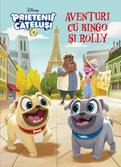 Coperta cărții Prietenii cățeluși. Aventuri cu Bingo și Rolly. Povestea filmului