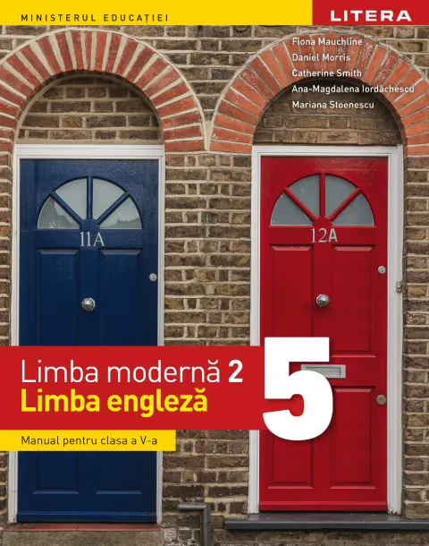 Coperta cărții Limba moderna 2. Limba engleza. Manual. Clasa a V-a