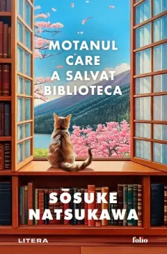 Coperta cărții Motanul care a salvat biblioteca