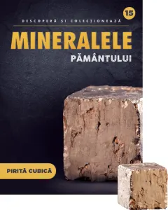Coperta cărții Pirita Cubica. Volumul 15. Mineralele Pamantului
