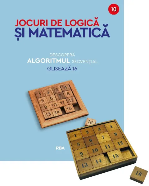Coperta cărții Descopera algoritmul secvential. Gliseaza 16. Numarul 10