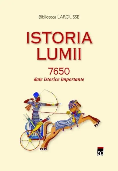 Coperta cărții Istoria lumii 7650 date istorice importante