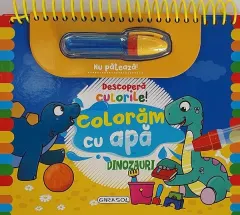 Coperta cărții Descoperă culorile! Dinozauri