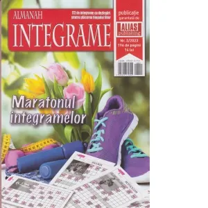Coperta cărții Almanah Integrame. 172 de integrame cu dezlegari, Nr.2/2023