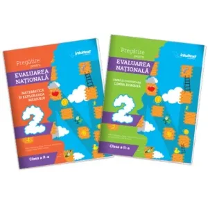 Coperta cărții Pachet Pregatire pentru Evaluarea Nationala, clasa a II-a: 1. Limba si comunicare. Limba romana; 2. Matematica si explorarea mediului