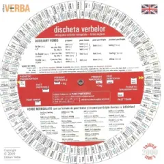 Coperta cărții Discheta verbelor - limba engleza