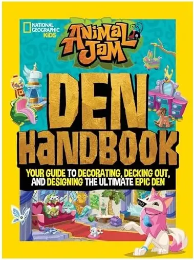Coperta cărții Animal Jam : Den Handbook