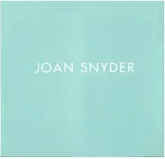 Coperta cărții Joan Snyder