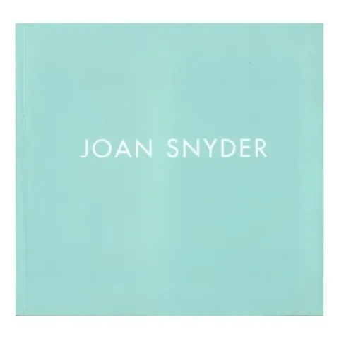 Coperta cărții Joan Snyder