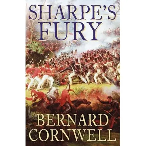 Coperta cărții Sharpe's Fury, Cornwell, Bernard