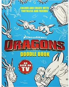 Coperta cărții Dragons: Doodle Book