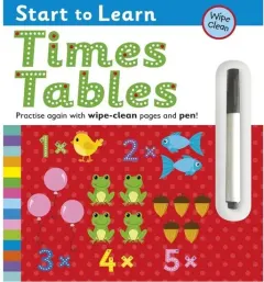 Coperta cărții Wipe Clean: Start to Learn Times Tables