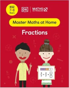 Coperta cărții Maths ― No Problem! Fractions, Ages 7- 8 (Key Stage(...)