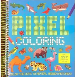 Coperta cărții Pixel Coloring, Adams Julia