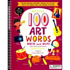Coperta cărții My First 100 Art Words Write And Wipe