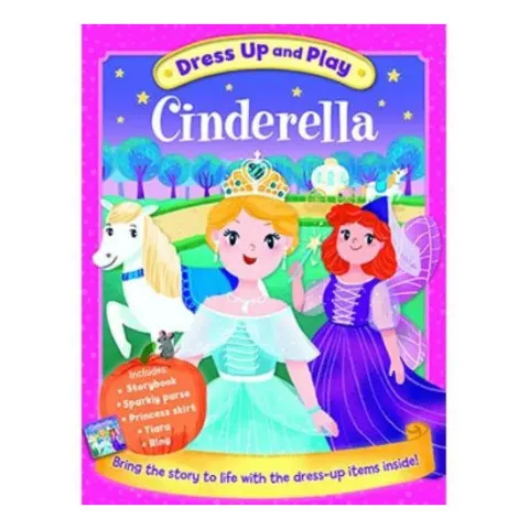 Coperta cărții Dress Up and Play: Cinderella