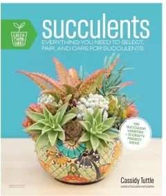 Coperta cărții Succulents, Cassidy Tuttle
