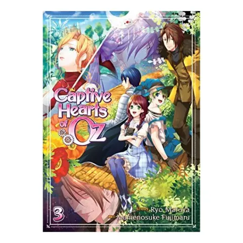 Coperta cărții Captive Hearts of Oz Vol. 3, Ryo Maruya, Mamenosuke Fujimaru