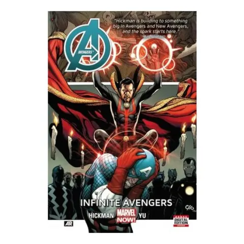 Coperta cărții Avengers Volume 6: Infinite Avengers (Marvel Now), JONATHAN HICKMAN