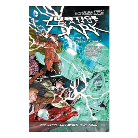 Coperta cărții Justice League Dark, Jeff Lemire