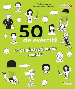 Coperta cărții 50 de exercitii ca sa gandesti mereu pozitiv