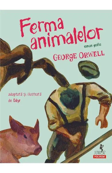 Coperta cărții Ferma animalelor (roman grafic)