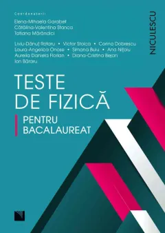 Coperta cărții Teste de fizică pentru bacalaureat