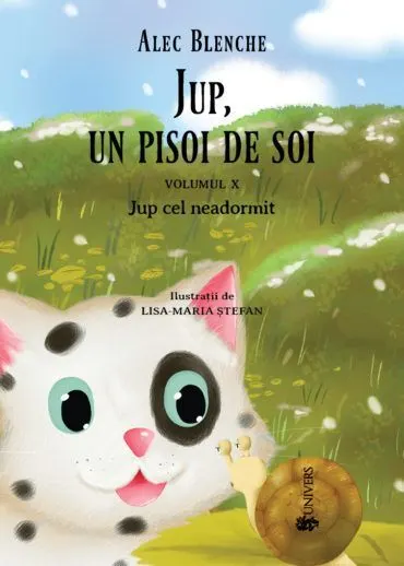 Coperta cărții Jup, un pisoi de soi (vol. 10): Jup cel neadormit