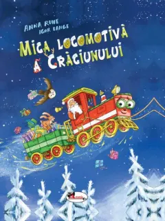 Coperta cărții Mica locomotivă a Crăciunului