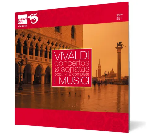 Coperta cărții Vivaldi - Concertos and sonatas Opp. 1–12 complete (19 CD SET)