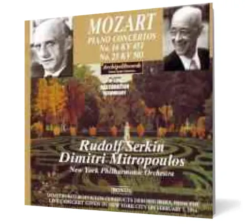 Coperta cărții Mozart - Piano Concertos Nos. 16 & 25