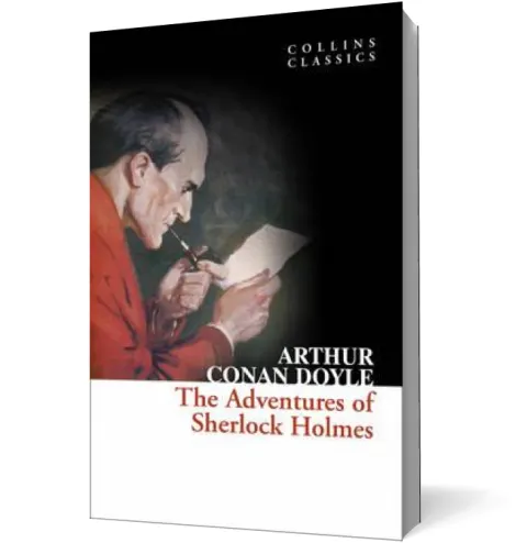 Coperta cărții The Adventures of Sherlock Holmes