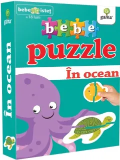 Coperta cărții Bebe Puzzle. In ocean