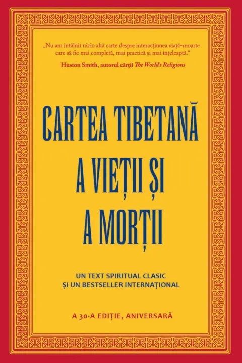 Coperta cărții Cartea tibetana a vietii si mortii