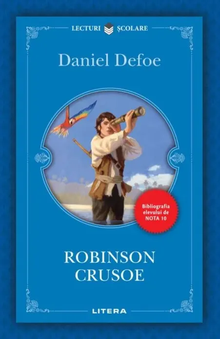 Coperta cărții Robinson Crusoe