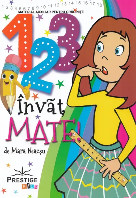 Coperta cărții 123 invat mate