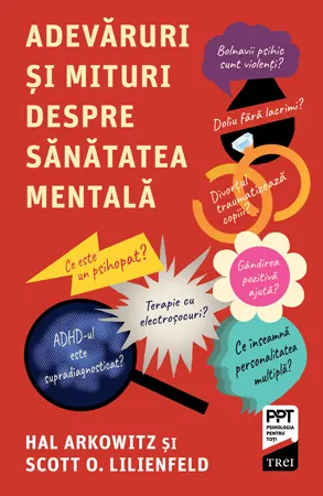 Coperta cărții Adevăruri și mituri despre sănătatea mentală
