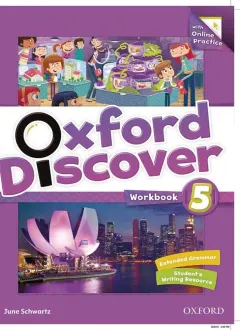 Coperta cărții Oxford Discover 5 Workbook with Online Practice