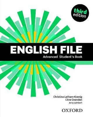 Coperta cărții English File 3E Advanced Student's Book